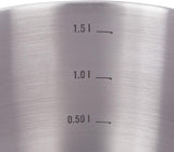 Tatonka Matskål - Matbehållare / skål i rostfritt stål - Med lock, fästklämmor och volymskala - 0,5L / 0,75L / 1L volym Matförvaringslådor Naty Shop