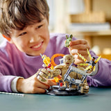 LEGO Marvel Spider-Man vs. Sandman: Showdown Superhjälteleksak med figurer inklusive ödla och elektrorollspel Byggleksak Present till actionentusiaster pojkar och flickor 76280 Byggset Besuche den LEGO-Store