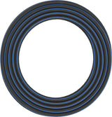 Fiskars L vattenslang, UV-skydd, trycktestad, vridstyvhetsnivå 4 (av 5), 30 m, Ø 1,3 cm (1/2"), 4,2 kg, svart/orange/blå, 1027105