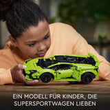 LEGO 42161 Technic Lamborghini Huracán Tecnica Leksaksbilmodellsats Racingbilsbyggsats för barn Pojkar Flickor Motorsportfans Collection Presentbyggset Besuche den LEGO-Store