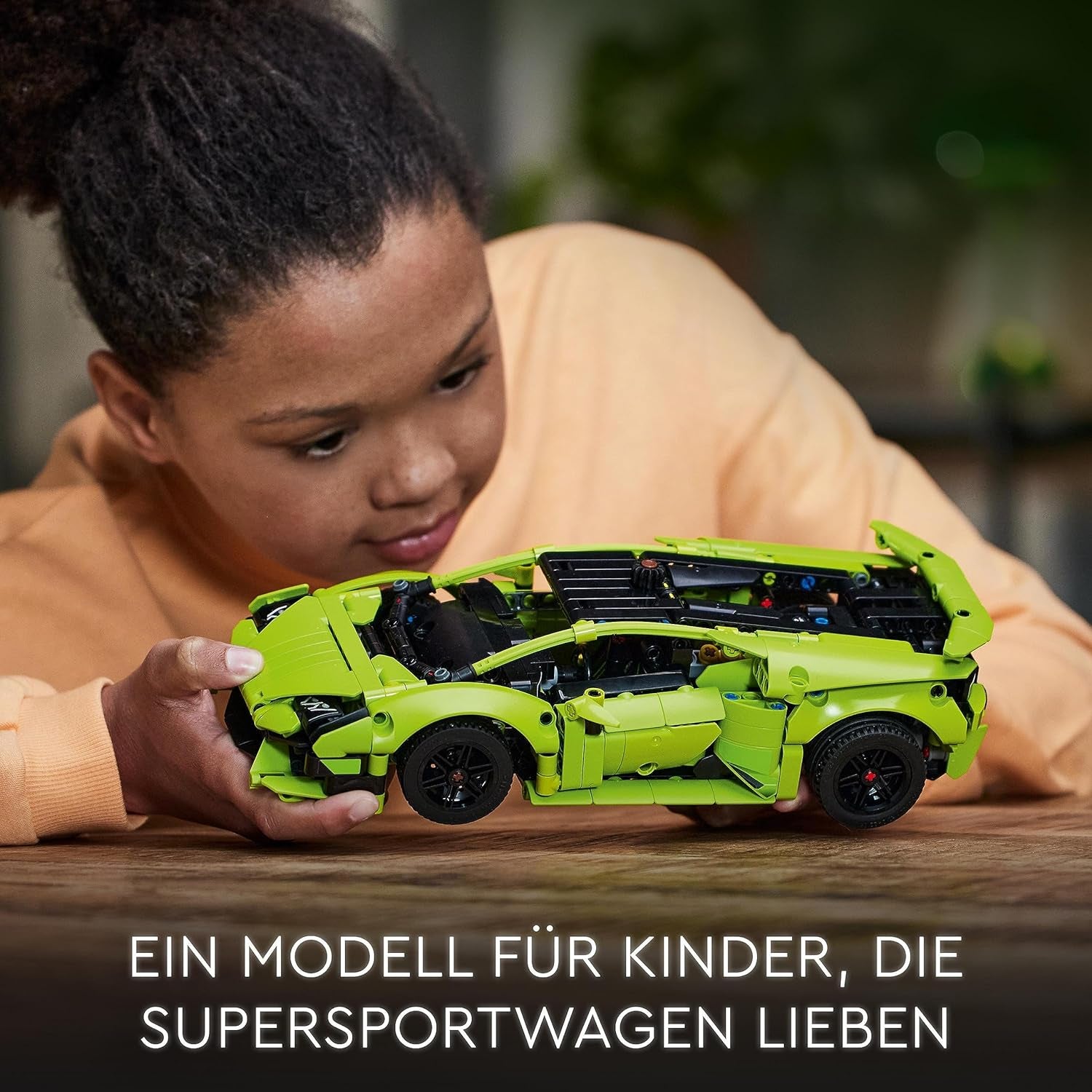 LEGO 42161 Technic Lamborghini Huracán Tecnica Leksaksbilmodellsats Racingbilsbyggsats för barn Pojkar Flickor Motorsportfans Collection Presentbyggset Besuche den LEGO-Store