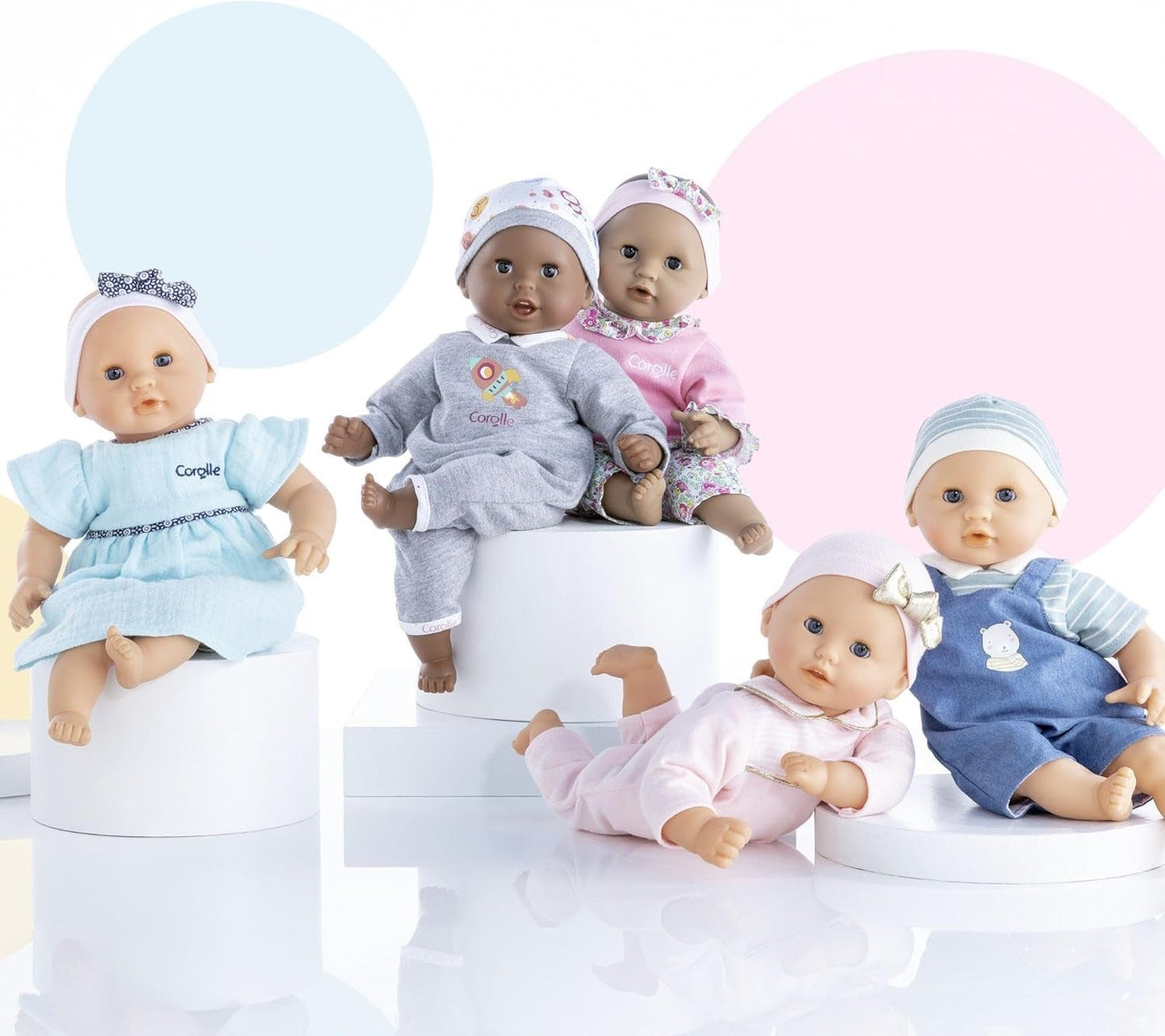 Corolle 9000100270 - Mån Premier Poupon Calin Manon fransk docka med talisman och vaniljdoft