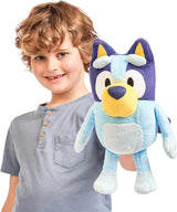 Bluey plyschleksak med ljudeffekter, funktionell plyschleksak, interaktiv plyschleksak, pratande plyschleksak, plyschleksak (33cm) Naty Shop Dolls