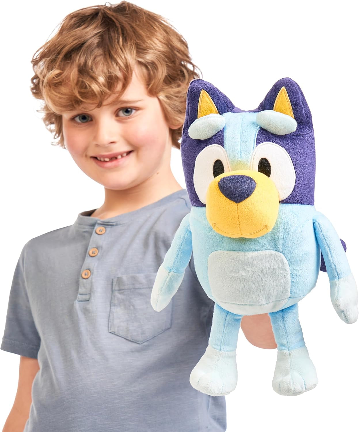 BLUEY pratar plysch