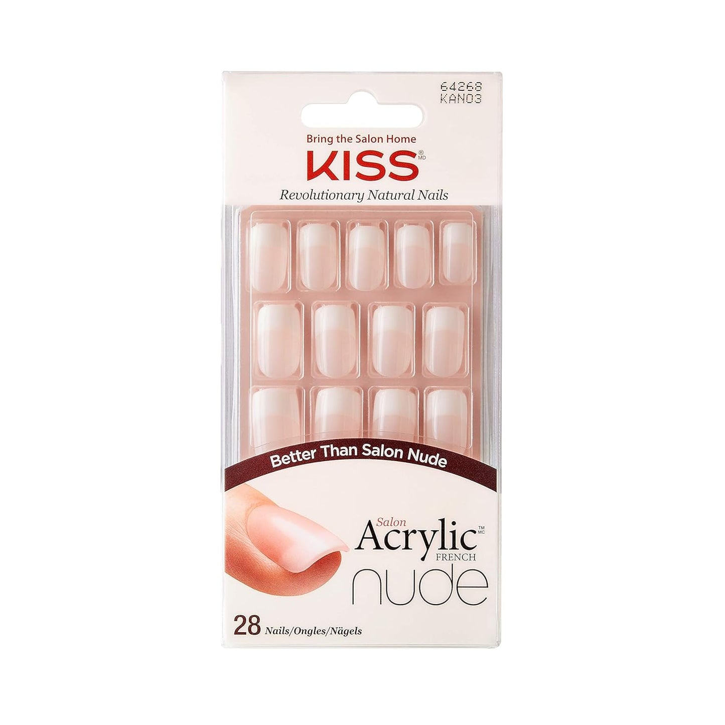 Kiss Nude Nails Cashmere & Nude Nails Fantastiska naglar