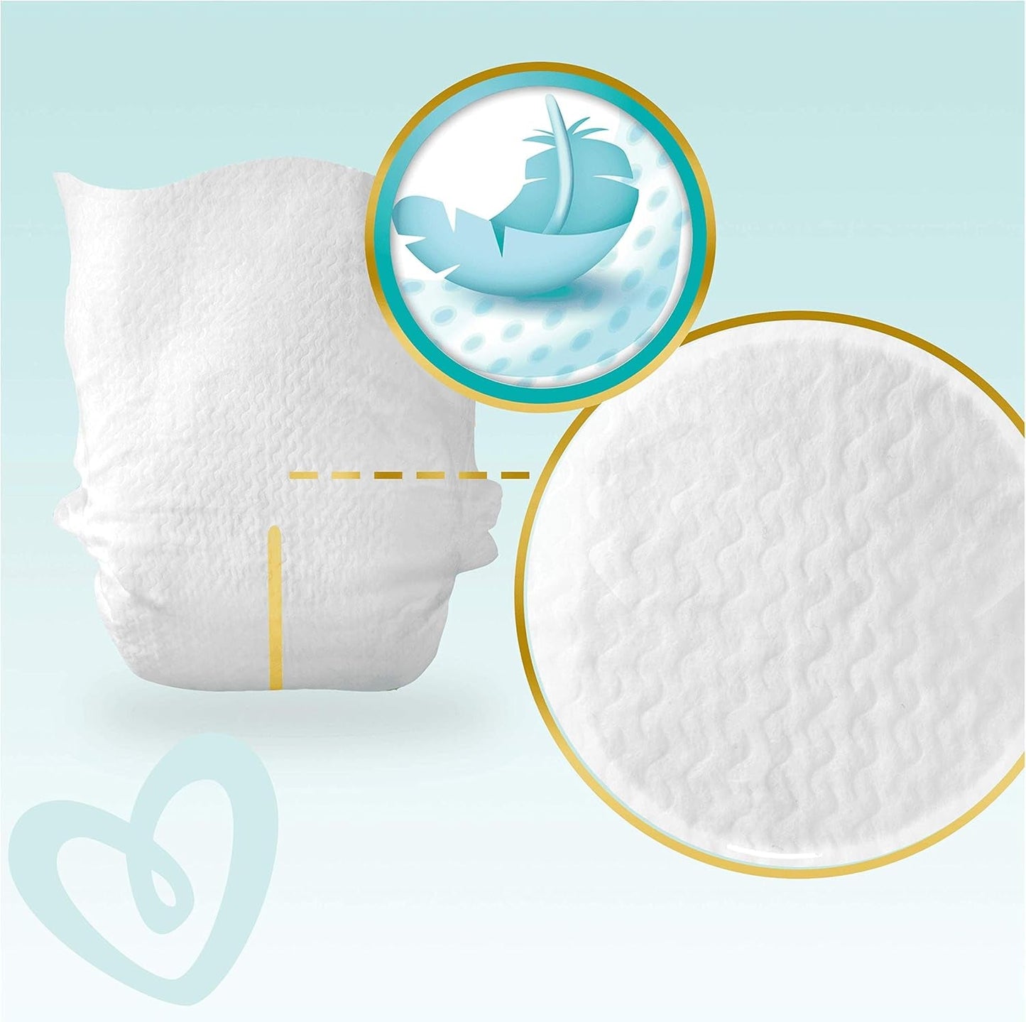 Pampers Premium Protection New Babyblöjor, storlek 1 (nyfödd), 22 st