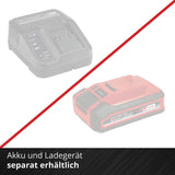 Sladdlös espressomaskin Einhell TE-CF 18 Li-Solo Power X-Change (18 V, 240 ml vattentank, för filterkaffe och kaffekapslar, bärhandtag, inkl. kaffekopp med lock, utan batteri)