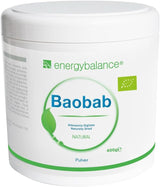 Baobab ekologiskt pulver - vitamin C, kalcium, magnesium, kalium, 400 gram Aromas Naty Shop