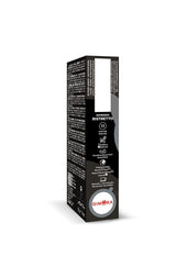 Gimoka Kaffeekapseln Espresso Ristretto, Intensität 11/13-100 Kapsel aus Aluminium - Kompatibel med Nespresso* Haushalts-Espressomaschinen - 100 Stück (10 x 10 Getränke) - Hergestellt i Italien