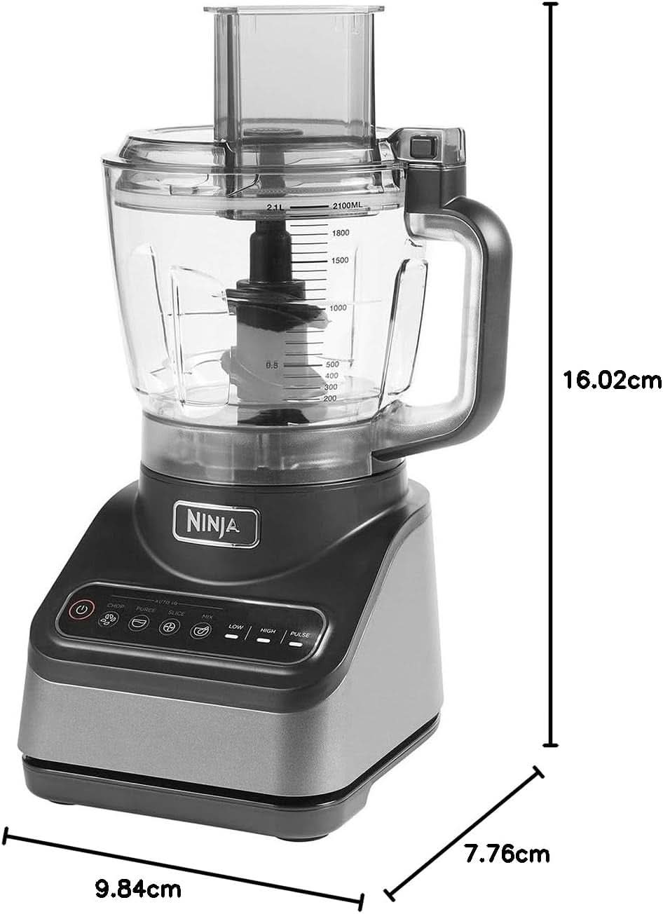 Matberedare Auto-IQ-teknik Ninja BN650EU, 850W, 2,1L, Black Naty Shop