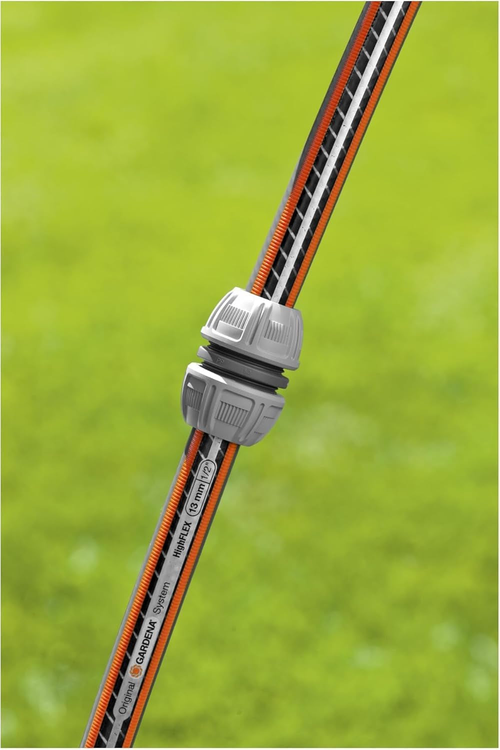 Gardena 13 mm (1/2 tum) och 15 mm (5/8 tum) reparatör: Snabb och enkel verktygsfri slangreparation, Power Grip, hög klämkraft, förpackad (18232-20)