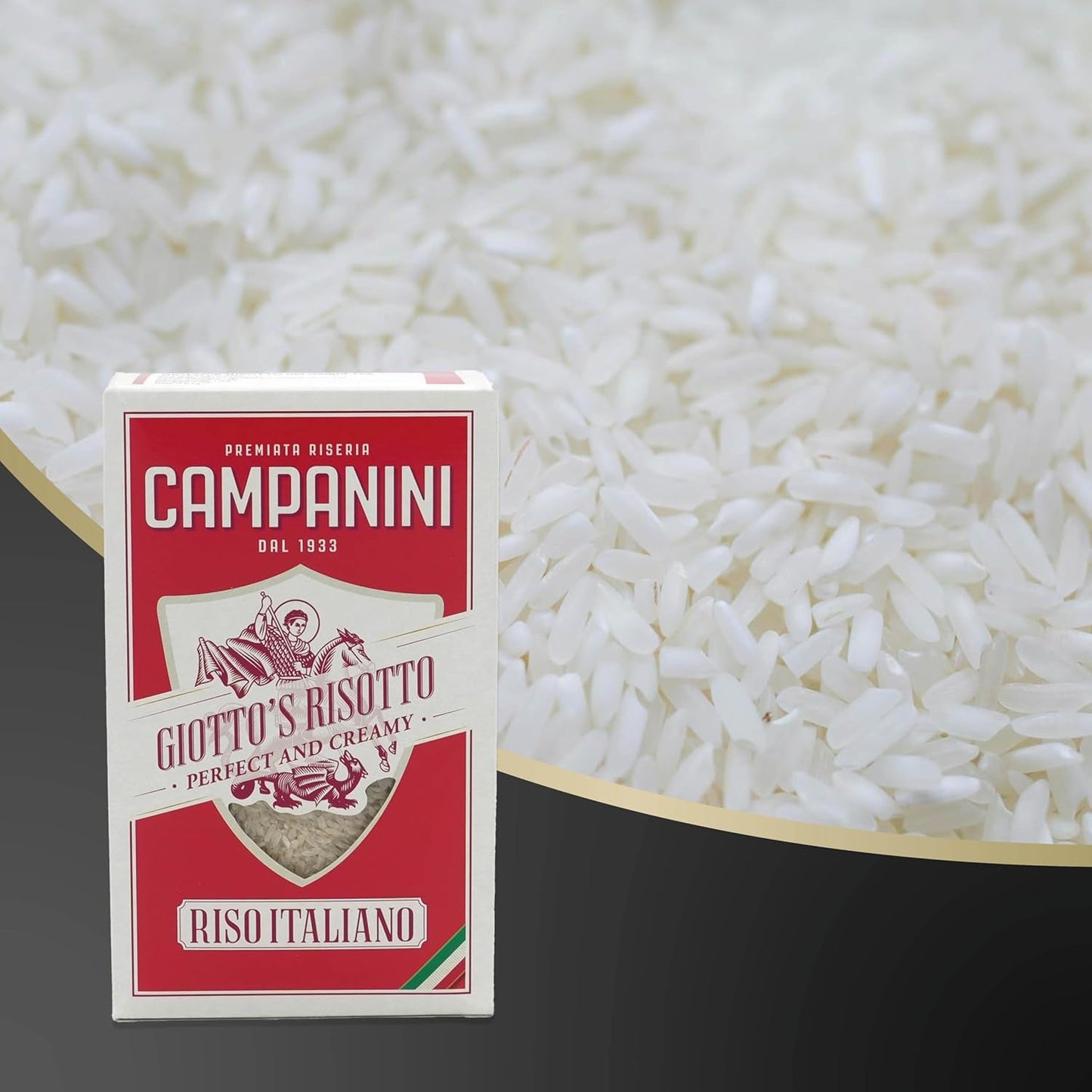 Originalris till risotto | Campanini ris till risotto | 1000g | från Italien | Risotto och soppor