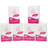 ELANEE 219-V1 Ultratunna amningsskydd, vit Tillbehör Mat och amning Bebe Naty Shop 24 stycken (pack med 6)