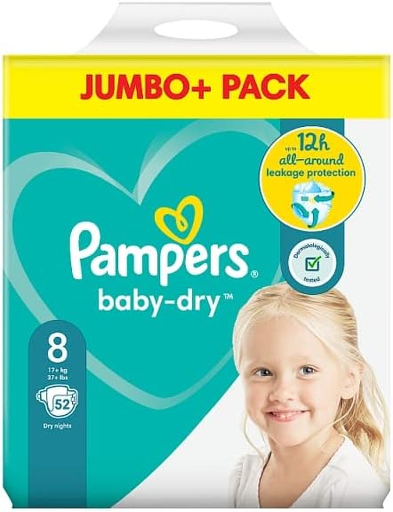 Blöjor Pampers 81657566 Baby-Dry Byxor, vit