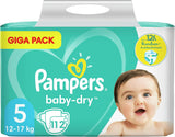 Blöjor Pampers 81657566 Baby-Dry Byxor, vit