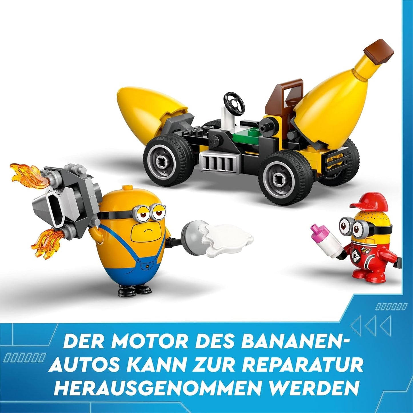 LEGO I - Simply Incorrigible 4 Minions and the Banana Machine Playset for I - Simply Incorrigible 4 barnleksaksminions Kreativ present för pojkar och flickor 6 år 75580 Byggset Beuche den LEGO-Store