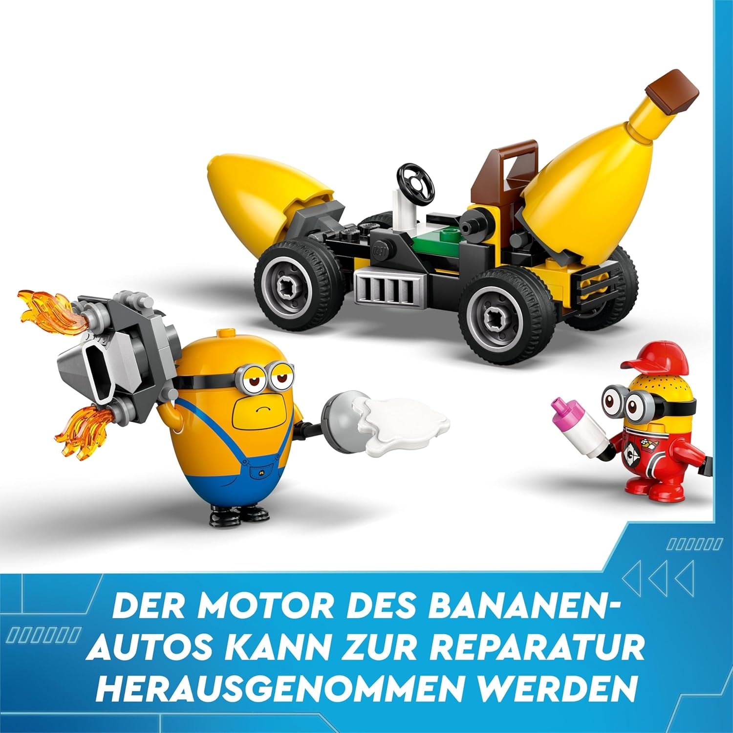 LEGO I - Simply Incorrigible 4 Minions and the Banana Machine Playset for I - Simply Incorrigible 4 barnleksaksminions Kreativ present för pojkar och flickor 6 år 75580 Byggset Beuche den LEGO-Store