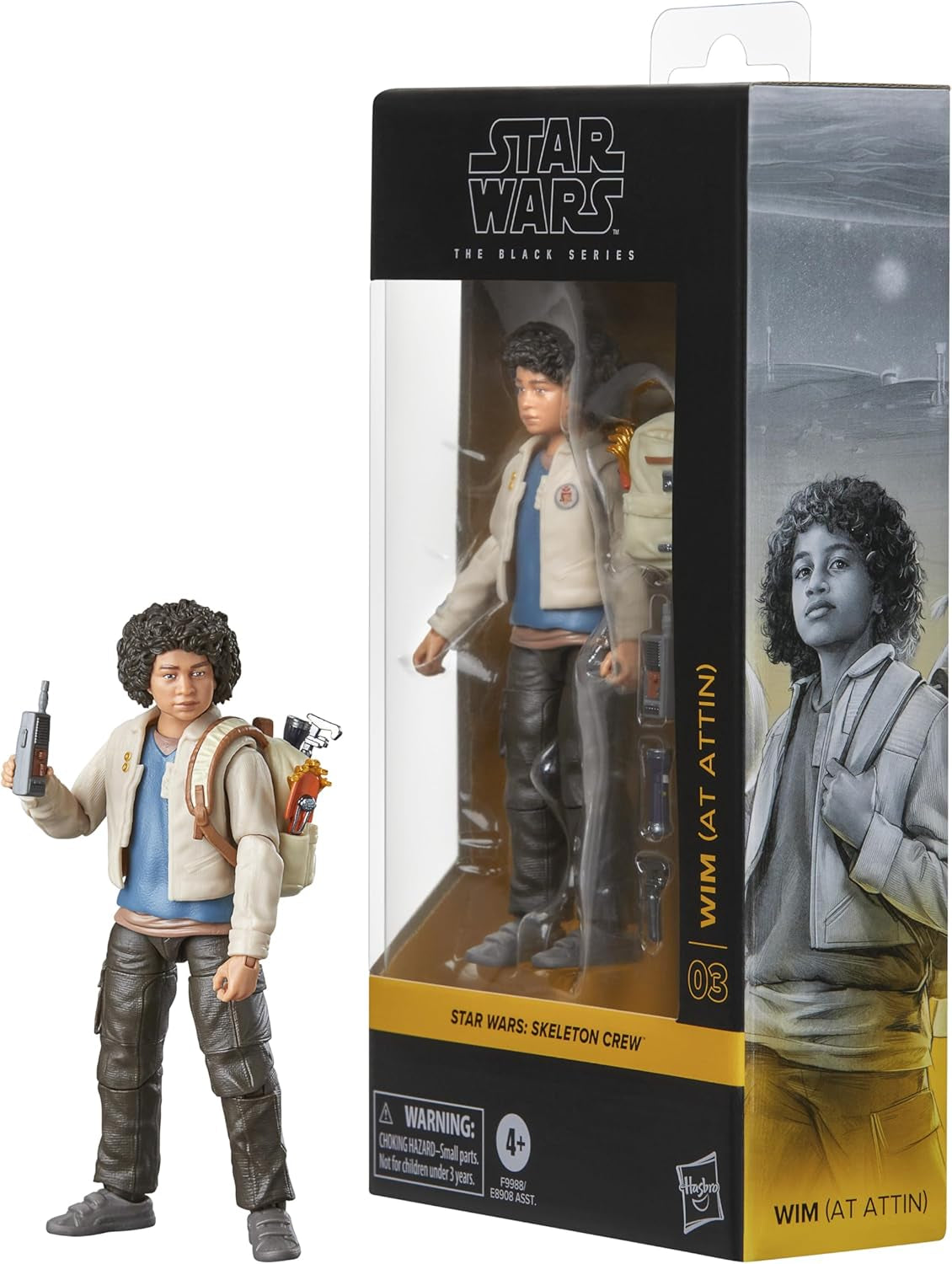 Star Wars Black Series Pirate Captain Brutus (Port Borgo), Skeleton Crew Action Figure (15 Cm) Actionfigurer Naty Shop Wim