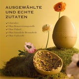 Venchi - Chokladägg, pistagesmak, med hel pistage, med överraskning, glutenfri, 500g, påskkollektion, presentidé
