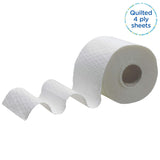 Kleenex Premium toalettpappersrullar 8484, toalettpapper 24 rullar X 160 puffade ark, 4-lagers toalettpapper, 100 % ren fiber, hög kvalitet, rivtålig och mjuk (2-pack)