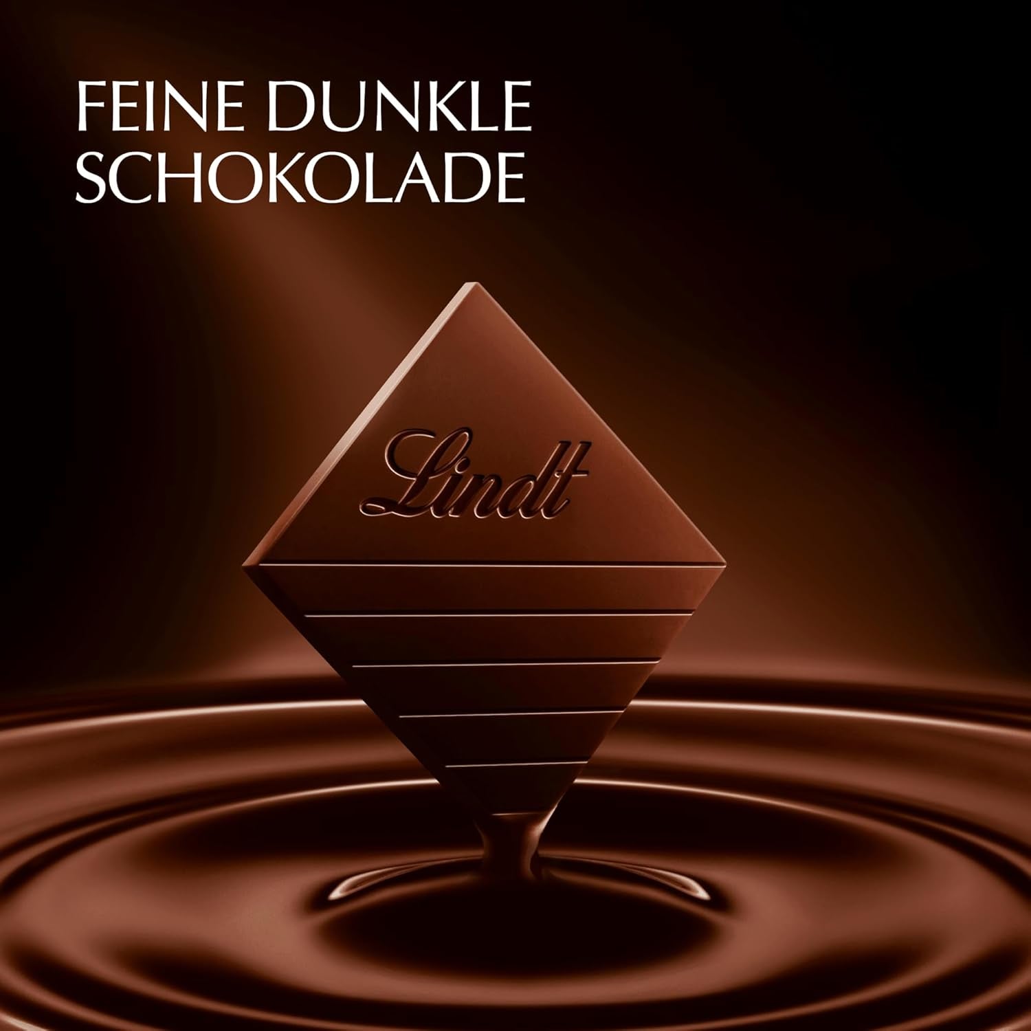 Lindt EXCELLENCE Karamell och havssalt - Mörk choklad | Bar 100g | Med kola och havssalt (Fleur de Sel) | Intensiv kakaosmak | Mörk choklad