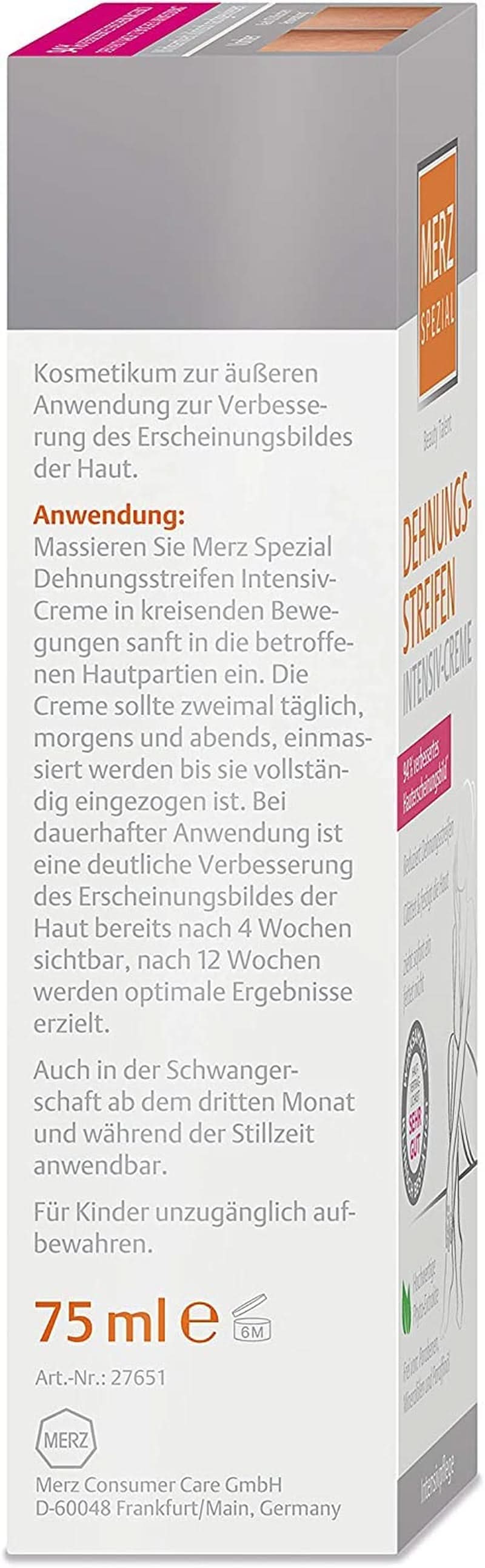 Merz Spezial, Intensiv kräm för hudbristningar, 75 ml Cosmetics and Beauty Naty Shop