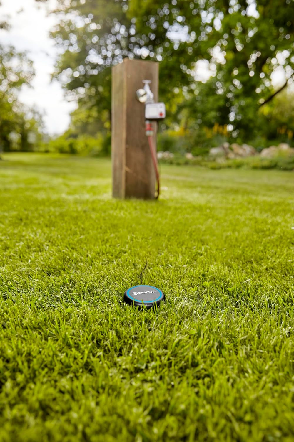 Gardena förlängningskabel (10 m) för regnsensor och jordfuktighetssensor, anslutningskabel med Easy Click-system, förlängbar upp till 105 m, för användning över och under marken (01868-20)