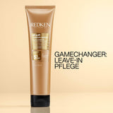 Redken hårmask med hyaluronsyra för torrt hår, anti-frizz och värmeskydd upp till 230°C, All Soft Moisture Restore Leave-In Mask, 1 x 150 ml Naty Shop Hair Mask