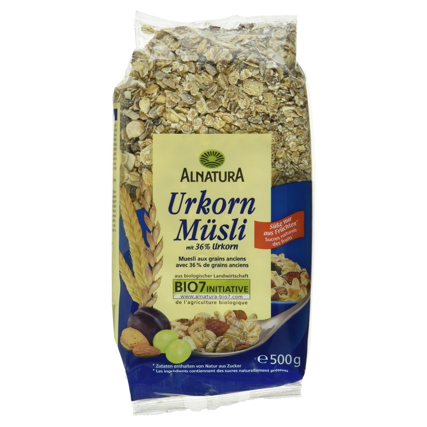 Ekologisk müsli från urgamla spannmål, 500g