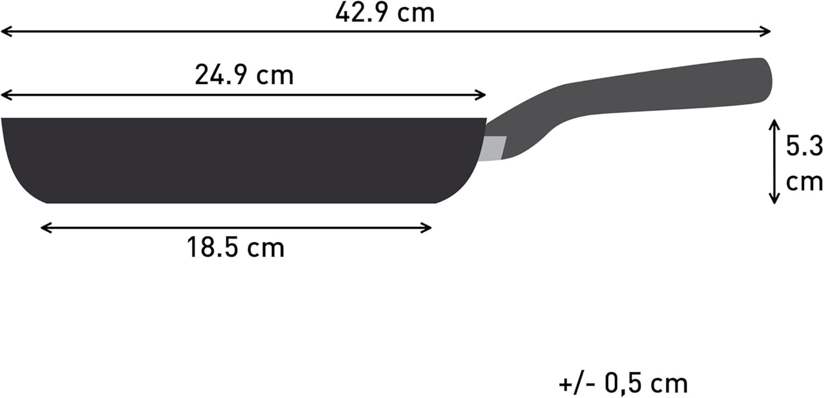 Tefal Återvunnet på, 100 % återvunnen aluminiumpanna, non-stick beläggning, induktionsgrytor och stekpannor Naty Shop