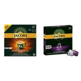 Jacobs Kaffeekapseln Guten Morgen XL Intense - 10er Pack (10 x 20 Getränke) & Kaffeekapseln Lungo Intenso, Intensität 8 av 12, 200 Nespresso®* kompatibel Kapseln, 10 x 20 Getränke