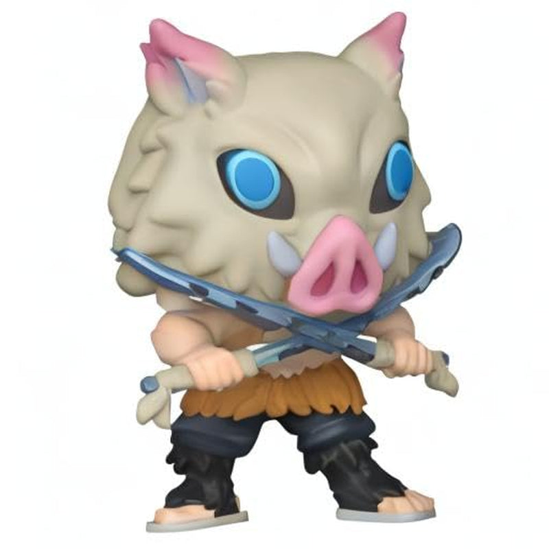 Funko Pop! Animation: Demon Slayer - Inosuke Hashibira - Vinyl Samlarfigur - Presentidé - Officiell handelsvara - Leksaker för barn och vuxna - Animefläktar - Actionfigur Samlare Actionfigurer Naty Shop