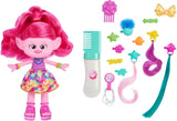 Mattel DREAMWORKS TOLLS Together Strong - Hårsmakande Queen Poppy Fashion Doll - 15+ Tillbehör, Glitter Kam, Tvättbar Glitter Gel, För åldrar 3+, HNF25 Naty Shop Queen Poppy Dolls