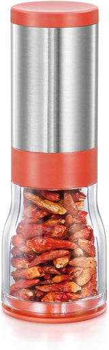 Chilipepparkvarn med kvarn i rostfritt stål Kvarn och skivare Naty Shop Standardtitel