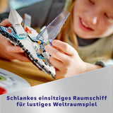 LEGO City Spaceship, rymdfärja rymdleksak för barn att bygga, pojkar och flickor från 6 år, set med astronautfigur 60430 Byggset Besuche den LEGO-Store