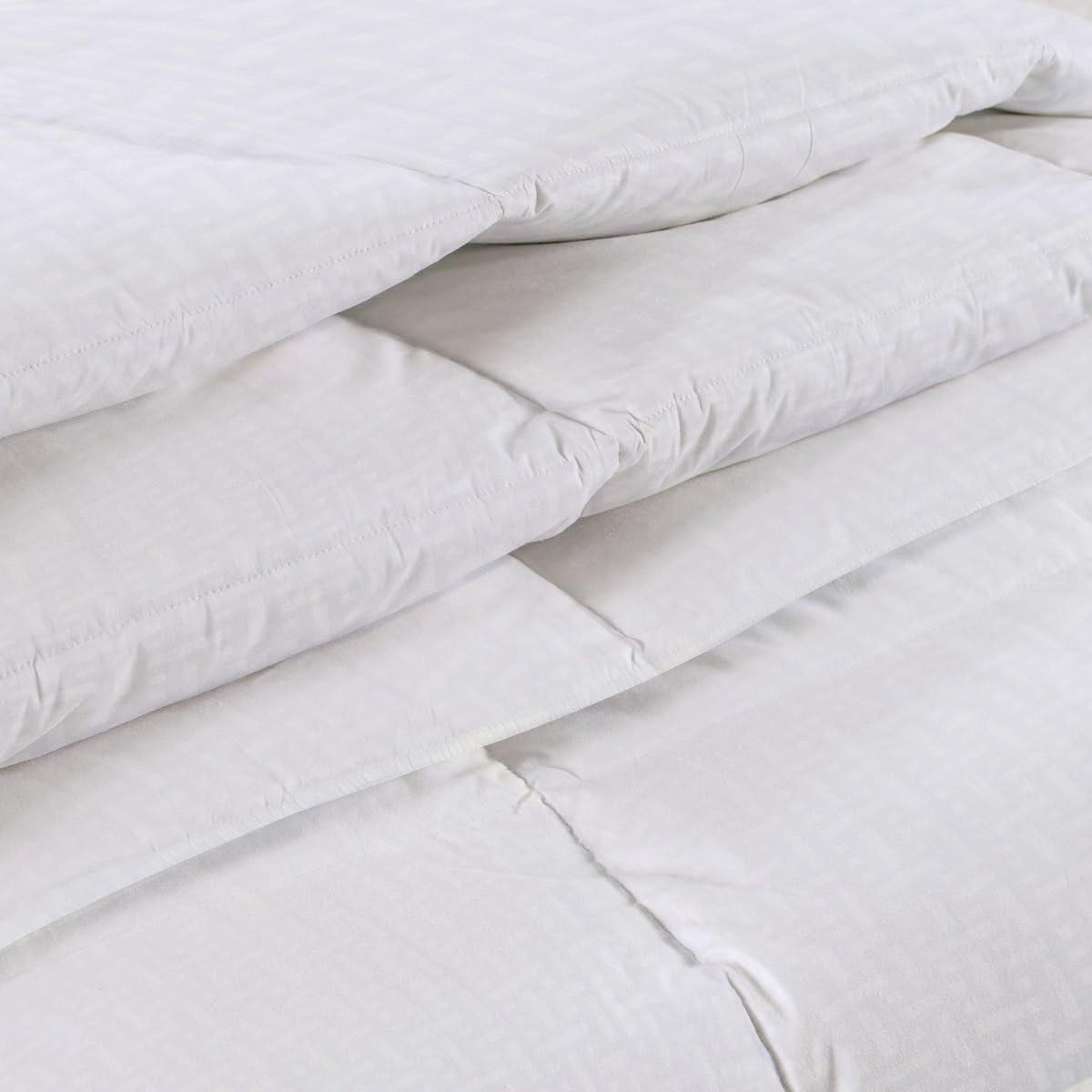 San Carlos Ibón Täcken, Vit Para Cama De 135 Vita Täcken och täcken Naty Shop