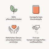 Potluck | Kebab & Gyros Spice | Gewürzzubereitung im Keramiktopf | 50g | Vegansk, glutenfri och med naturliga ingredienser