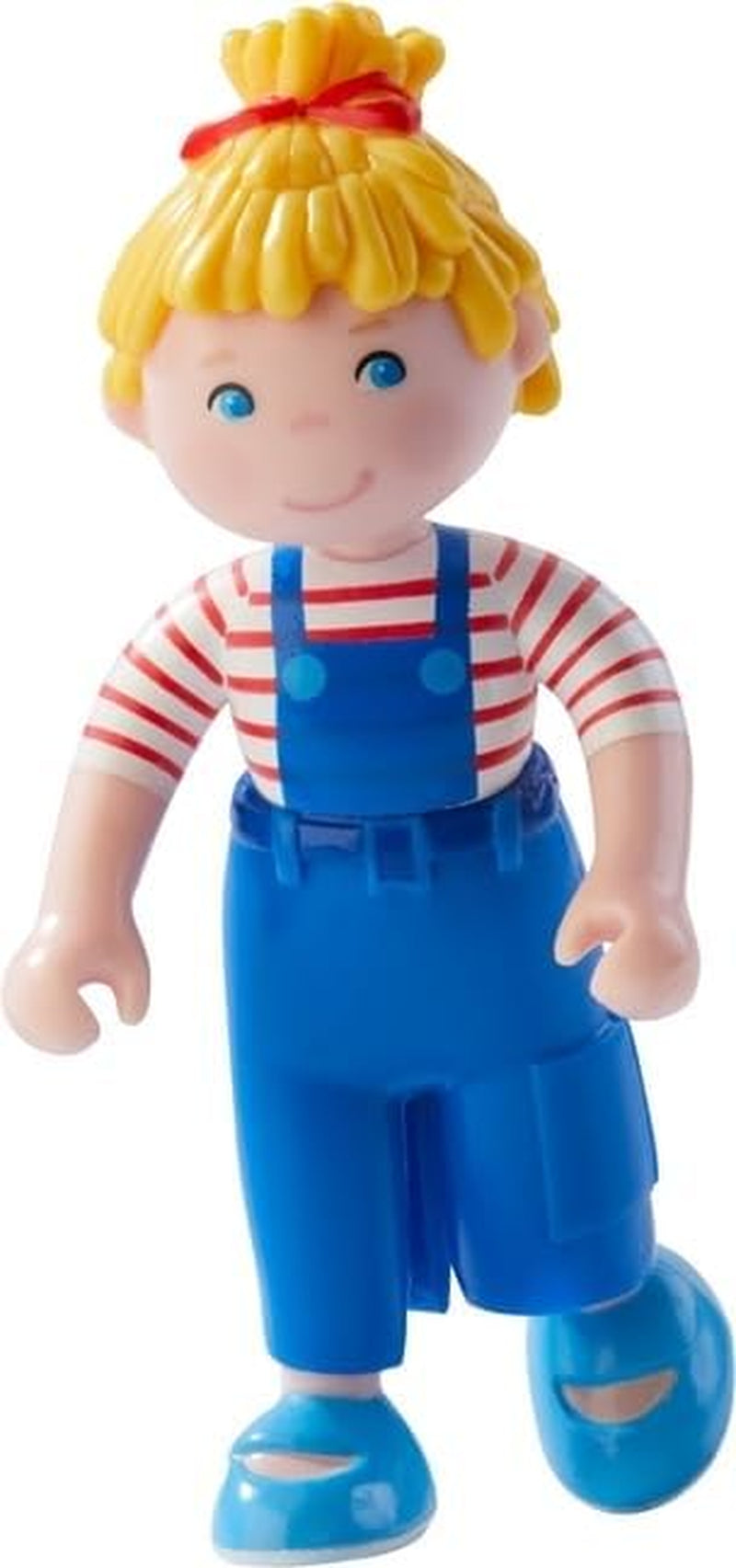HABA 303672 - Little Friends - Conni | Söt minidocka från 3 år | Slitstark vikdocka i plast för långvarig lektid | Present till alla Conni Papusi Naty Shop-fans