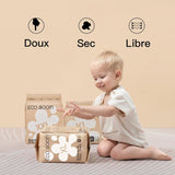 ECO BOOM Bamboo babyblöjor - storlek 6 (20 kg), växtbaserade Pull-Up blöjor (17 st) - Ekologiskt premium, parfymfritt, hudvänligt, superabsorberande