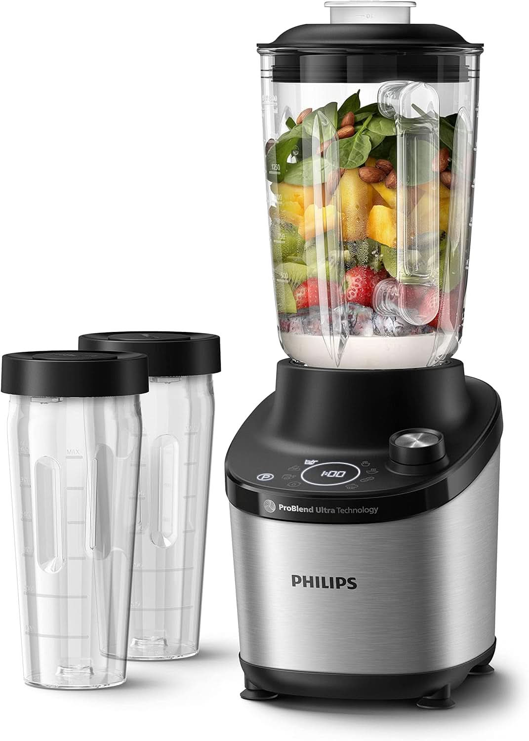 Blender PHILIPS Series 7000 HR3760/00, 2l, 1500W, 12 hastighetssteg, svart Kitchen Naty Shop