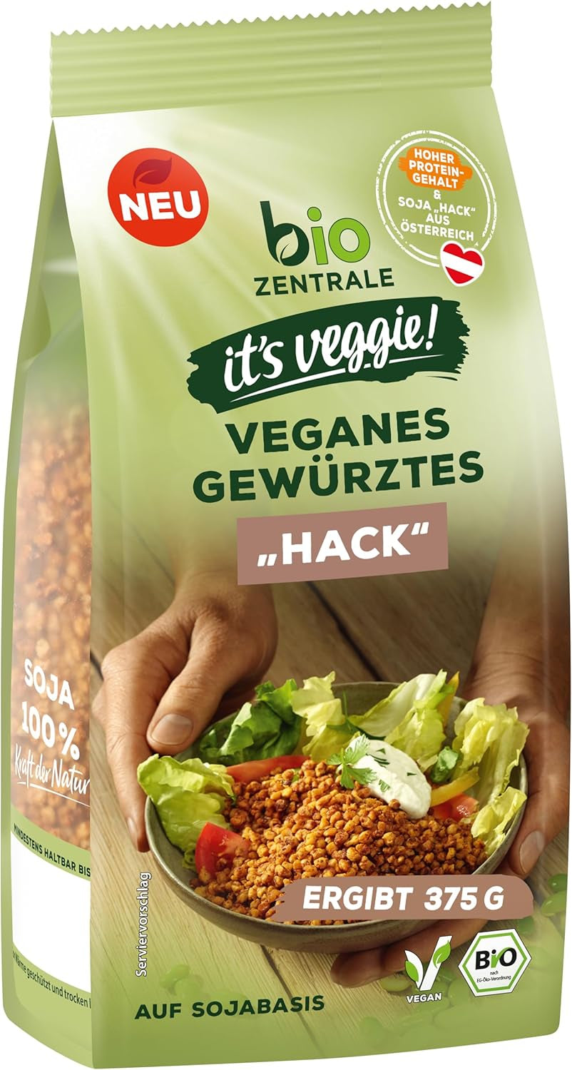 Biozentrale Bulgur i bricka med grönsaker och ingefära | 200 g perfekt för en snabb hämtmat | källa till veganskt protein | lätt att förbereda