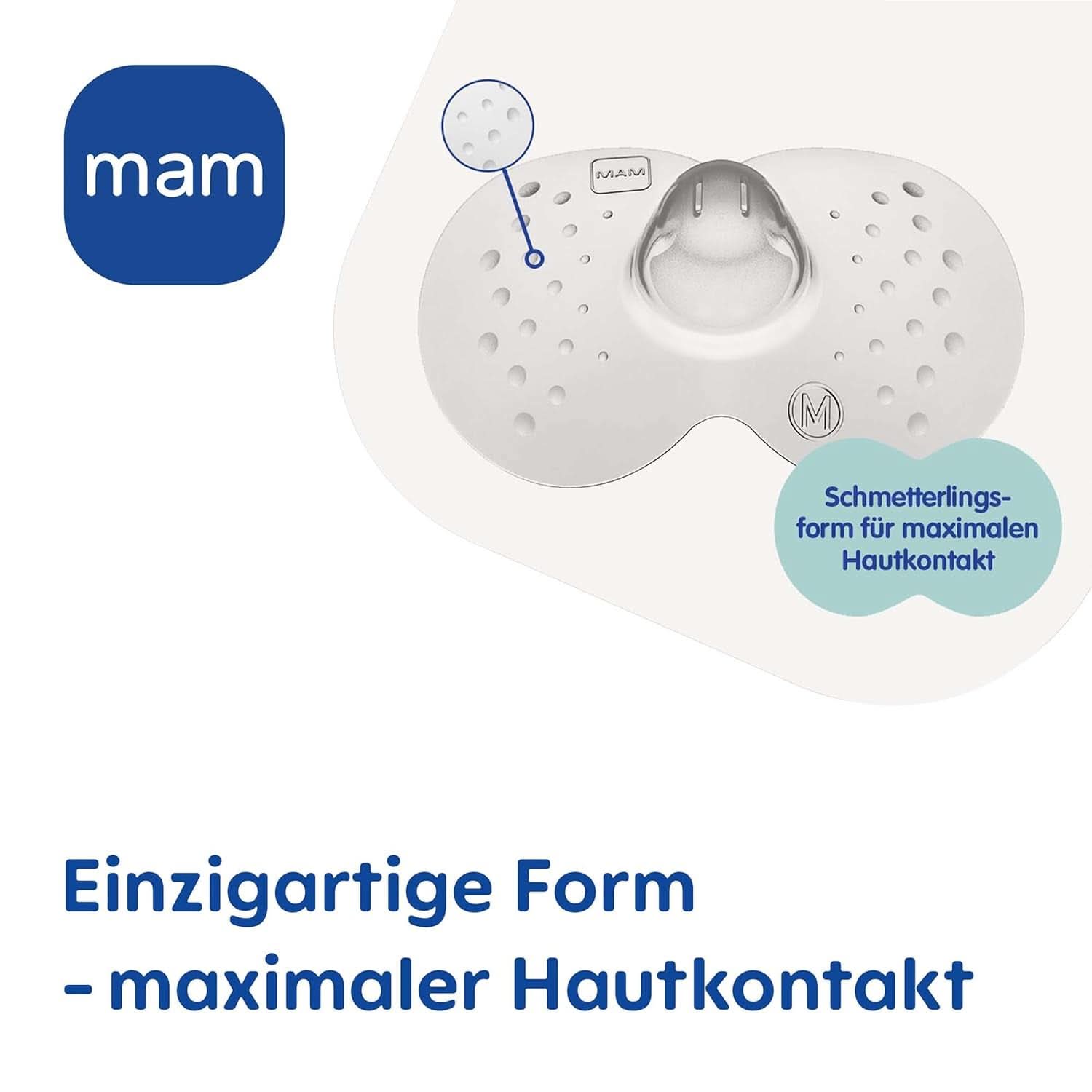 MAM Stillhütchen Größe L (Ø 23 Mm) Im 2Er-Set, Extra Weiche Brusthütchen Zum Schutz Beim Stillen, Brustwarzenschutz Für Maximalen Hautkontakt Zwischen Mutter And Kind Accessories Mat och amning Bebe Naty Shop