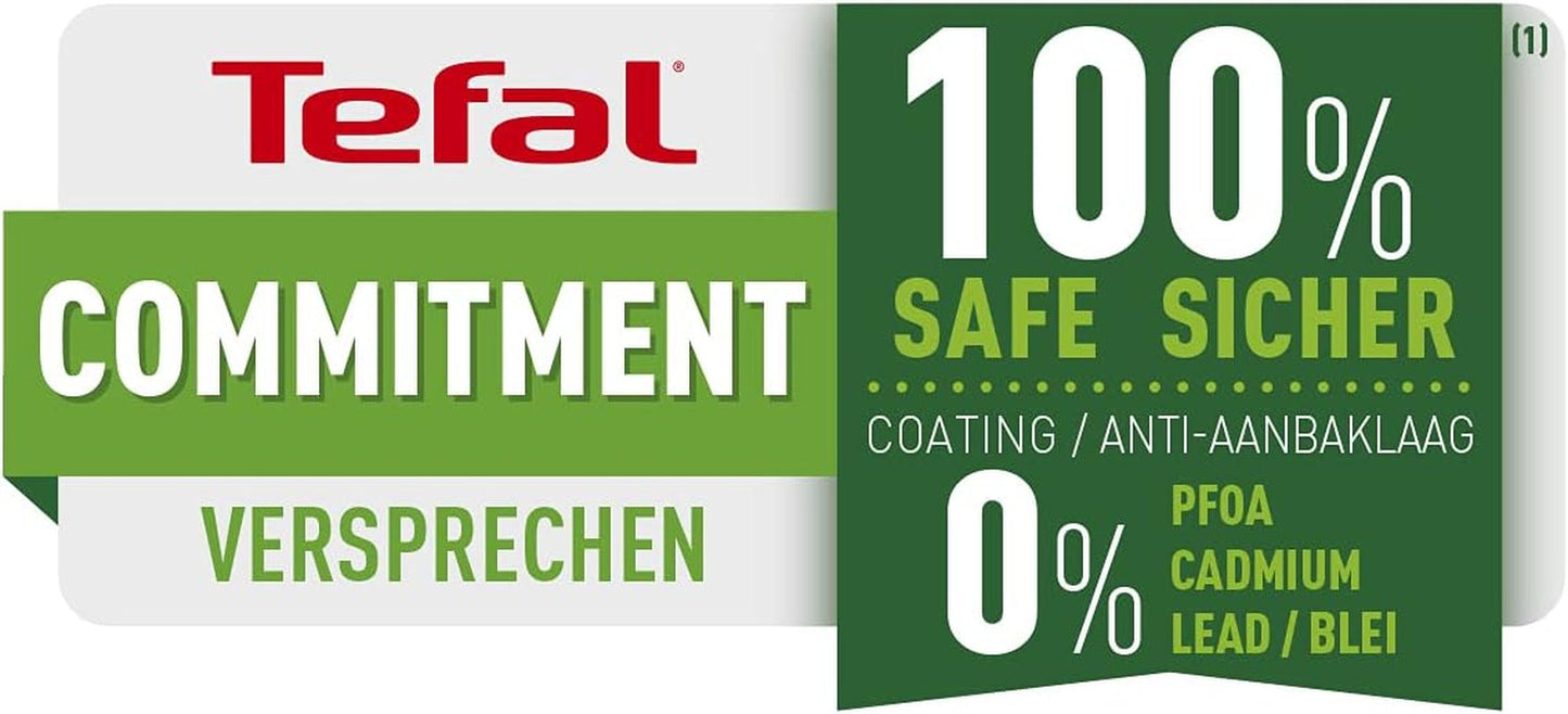 Tefal Easy Cook & Clean, non-stick-beläggning, temperaturindikator, rekommenderas inte för induktion Grytor och kastruller Naty Shop