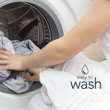 Allergitäcke Snuggledown Freshwash, 13,5 Tog Winter Warm, bomull, vit, enkelsäng Täcken och täcken Naty Shop