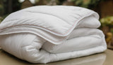 COLAS NORMAND Percale bomullstäcke 260 X 240 cm Hög kvalitet 100% Percale bomull Mjuk och bekväm Slitstark Fin finish Made in France Vita täcken och täcken Naty Shop