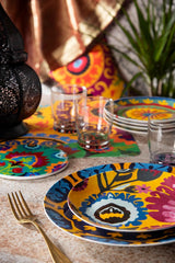 Excelsa New Delhi servisset, 18 delar, porslin