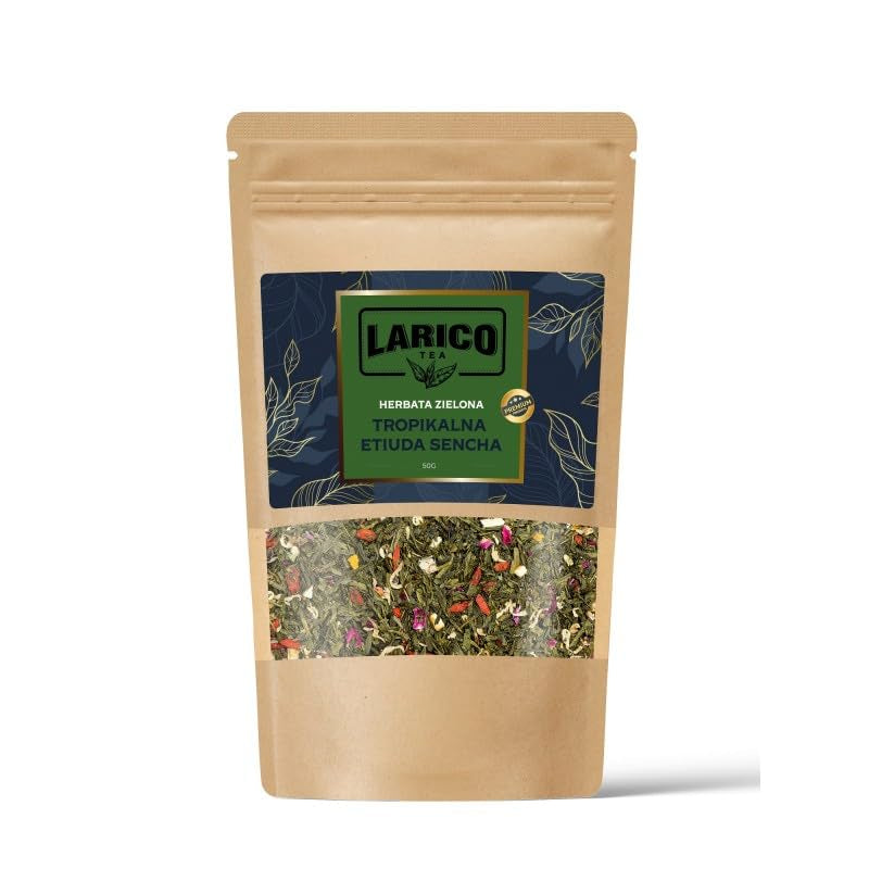 Larico Tea Naturligt fruktte Früchtchen Mix Vilda jordgubbar Euphorie 50 g/Löst te av högsta kvalitet/Naturligt löst te