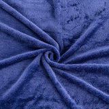 Kono Sherpa fleece filt, 150 X 200 Cm, Mjuk, Mysig, Fluffig, Vändbar, Mikrofiber, fasta filtar för säng, soffa, soffa (marinblå, dubbel/dubbel) Sängar och filtar Besuche den KONO-Store