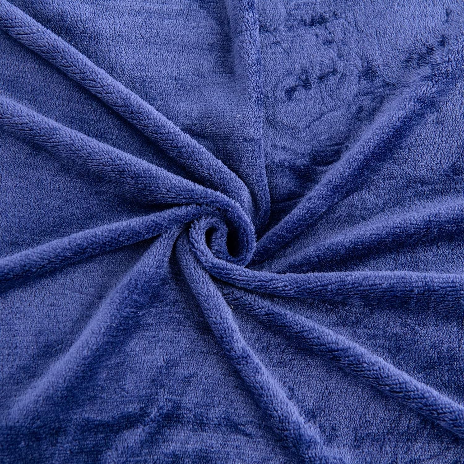 Kono Sherpa fleece filt, 150 X 200 Cm, Mjuk, Mysig, Fluffig, Vändbar, Mikrofiber, fasta filtar för säng, soffa, soffa (marinblå, dubbel/dubbel) Sängar och filtar Besuche den KONO-Store