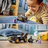 LEGO 76264 DC Chase in the Batmobile: Batman Vs. Joker leksaksbilsset, Superhjältestartset med 2 minifigurer, Leksak för förskolebarn, pojkar, flickor i åldern 4+, Snabb att montera Byggset Besuche den LEGO-Store